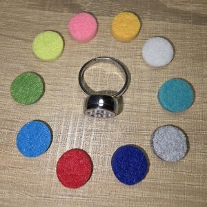 Gyűrűhöz filckorong