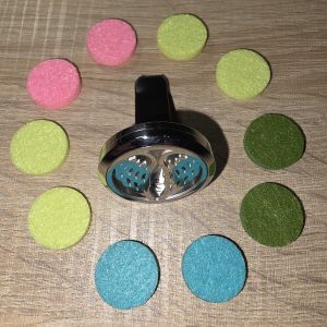 Autóillatosítóhoz világos filckorong